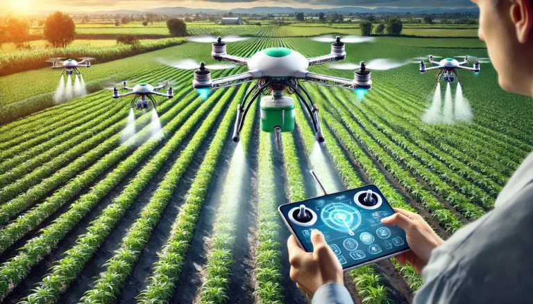 Sistem Kontrol Drones untuk Pertanian: Inovasi di Bidang Agrikultur