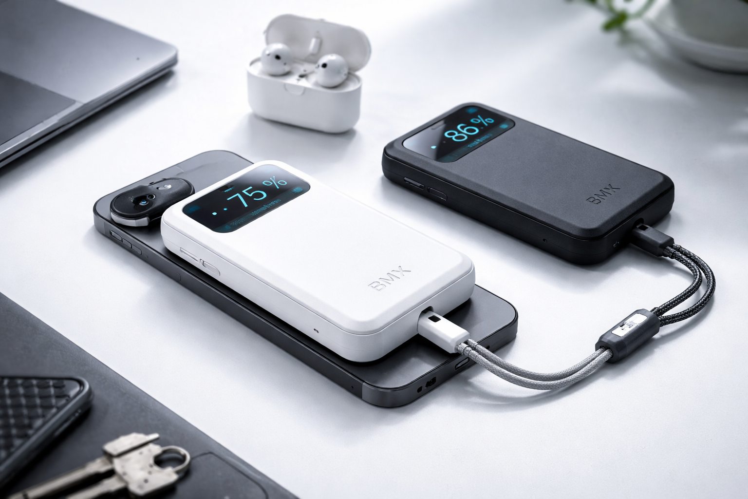 BMX SolidSafe: Power Bank MagSafe Semi-Solid State