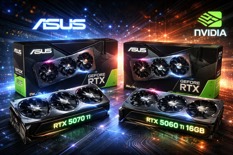 ASUS Klarifikasi Soal GPU RTX 5070 Ti dan RTX 5060 Ti 16 GB