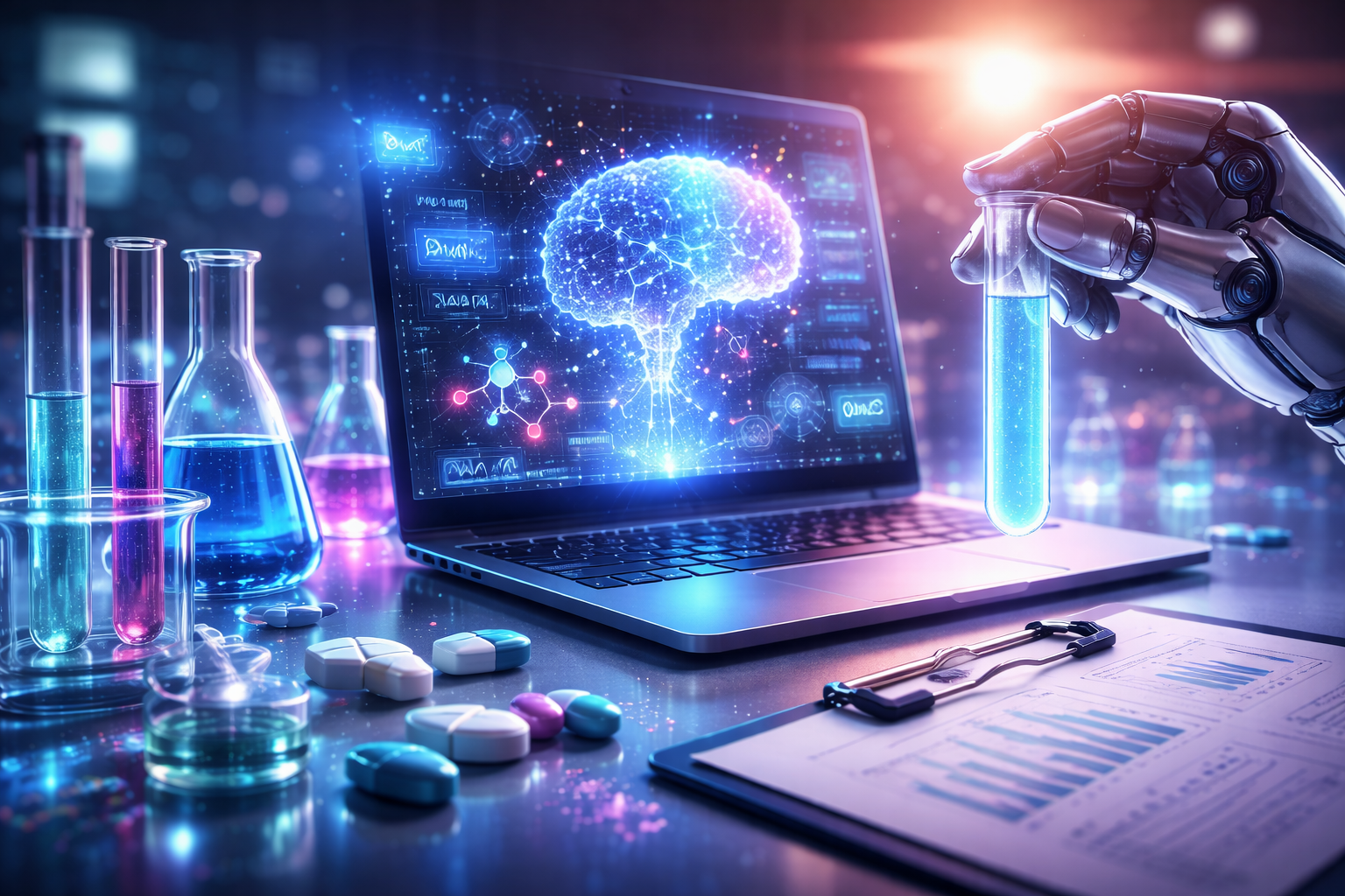 Industri Farmasi Gunakan AI untuk Percepat Uji Klinis: