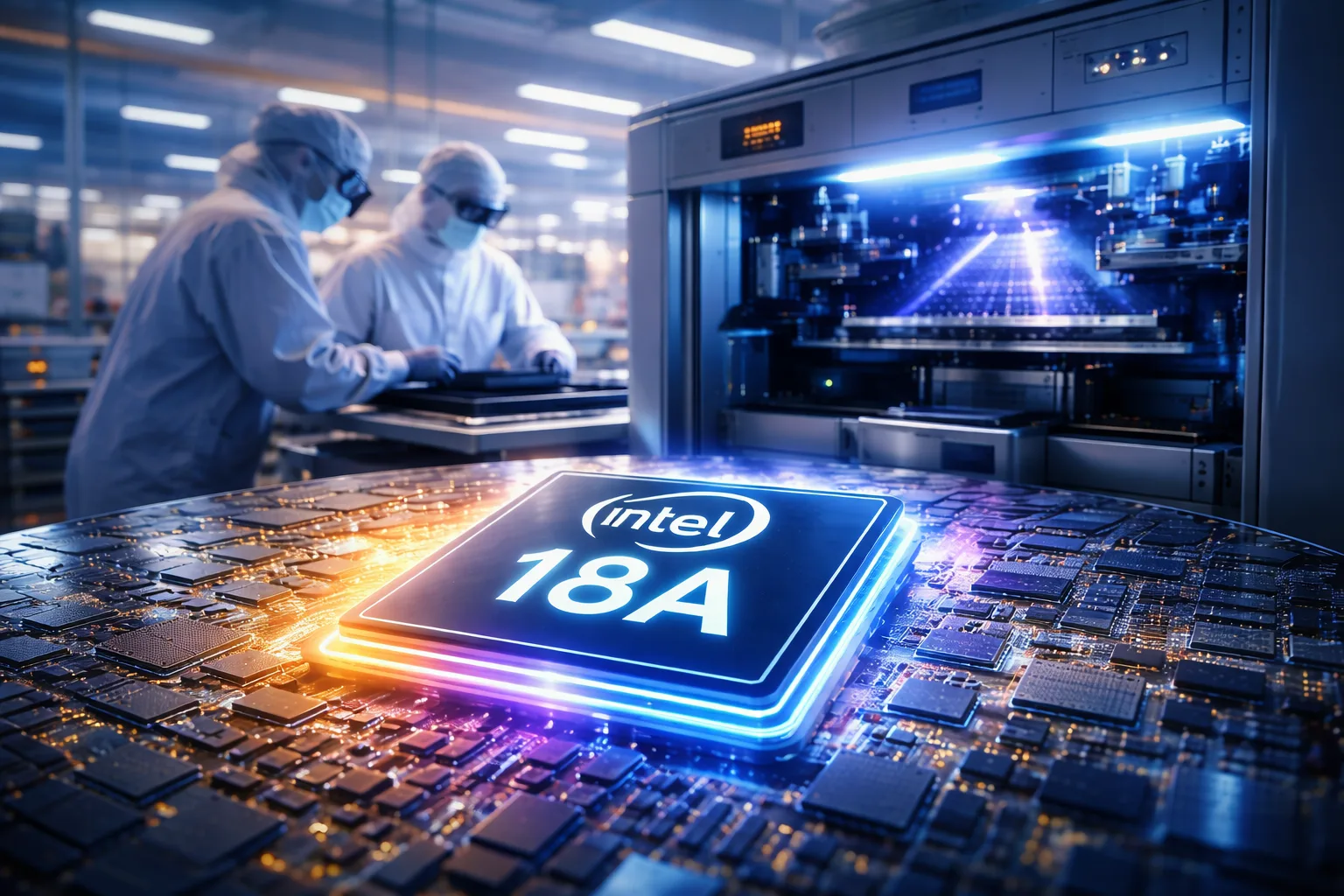 Intel Evaluasi Teknologi Manufaktur Chip 18A